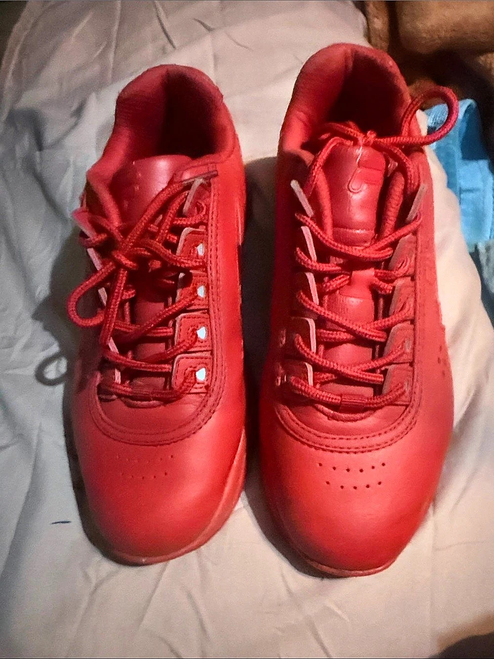 Fila Disruptor 2 Red Sneakers Woman’s Size 8